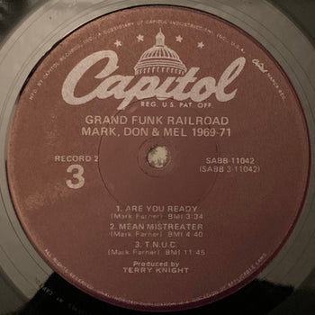 Mark, Don & Mel 1969-71 - Grand Funk Railroad