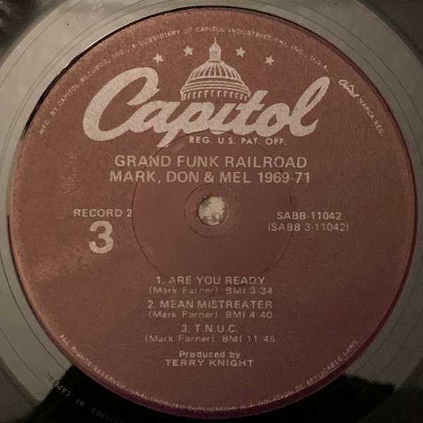 Mark, Don & Mel 1969-71 - Grand Funk Railroad