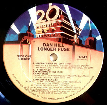 Longer Fuse - Hill, Dan