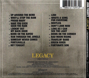 Legacy: the Creedence Clearwater Revival years - Fogerty, John