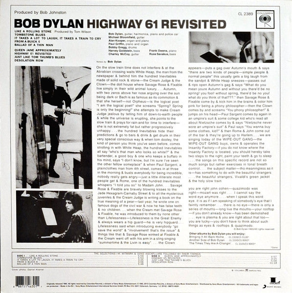 Highway 61 Revisited - Dylan, Bob