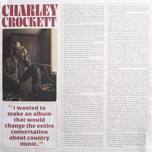 Welcome To Hard Times - Crockett, Charley