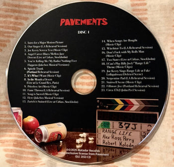 Pavements (Original Soundtrack) - Pavement
