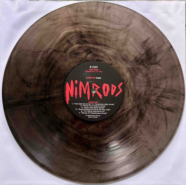 Nimrods Original Soundtrack [Indie Exclusive Woodstock Mud] - Green Day