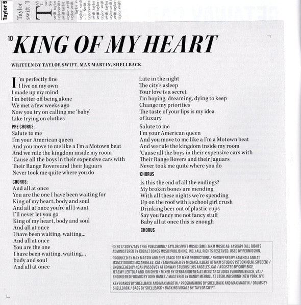 Reputation - Swift, Taylor