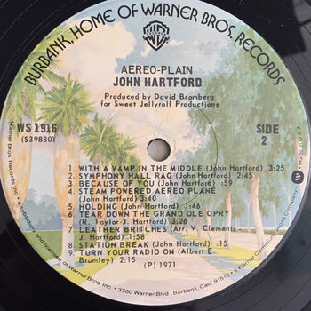 Aereo-Plain - Hartford, John