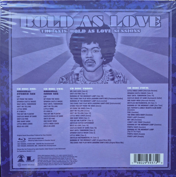 Bold As Love - Hendrix, Jimi Experience