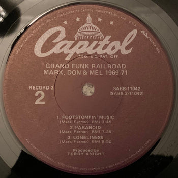 Mark, Don & Mel 1969-71 - Grand Funk Railroad