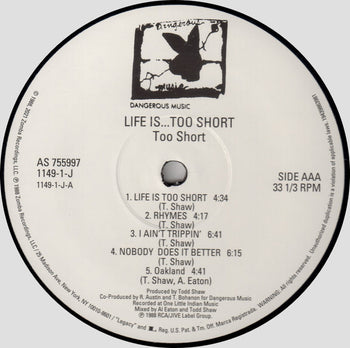 Life Is ... Too $hort - Too Short