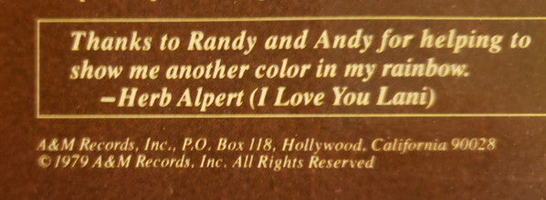 Rise - Alpert, Herb