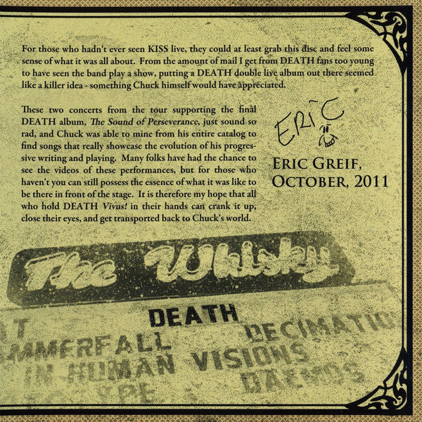 Vivus! - Death