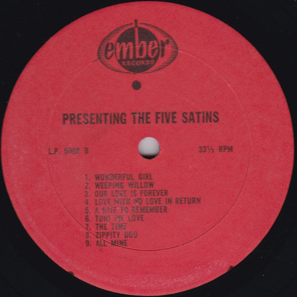 Ember Records Present The Five Satins Greatest Hit - Five Satins, The