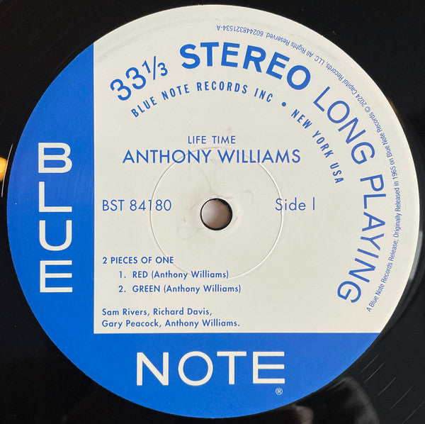 Life Time - Williams, Anthony