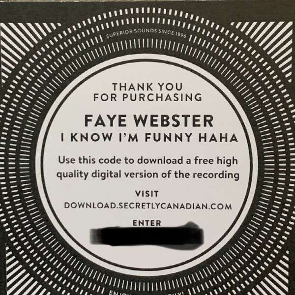I Know I'm Funny Haha - Webster, Faye