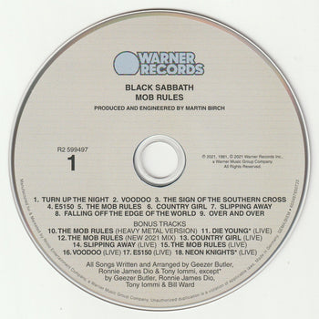 Mob Rules - Black Sabbath