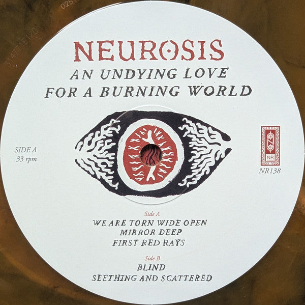 Undying Love for a Burning (tiger Eyes (yellow/red Swirl W/ Black) Vinyl) - Neurosis [LP]