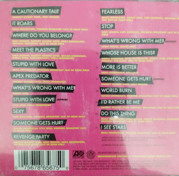Mean Girls (Original Broadway Cast Recording) - Various