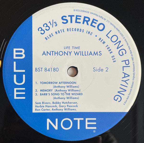 Life Time - Williams, Anthony