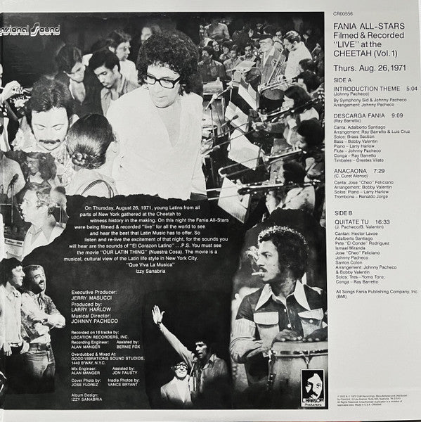 Live At The Cheetah (Vol. 1) - Fania All Stars