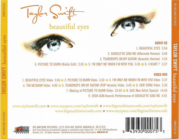 Beautiful Eyes - Taylor Swift