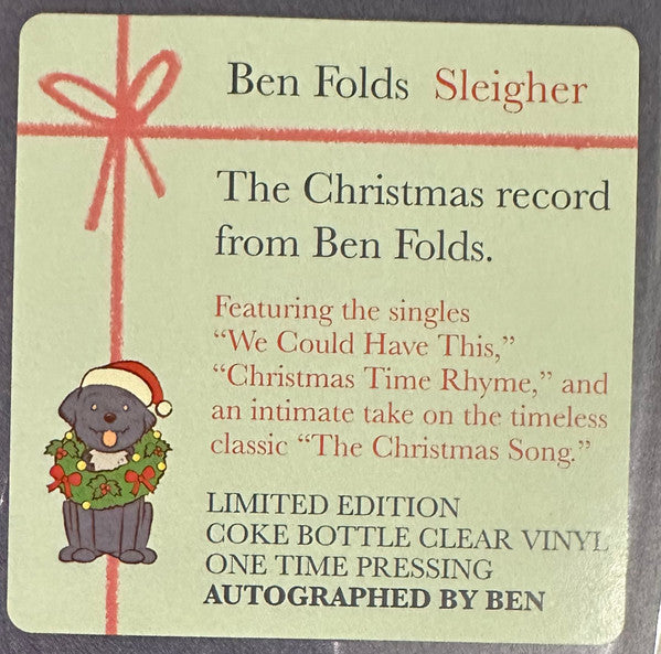 Sleigher - Folds, Ben