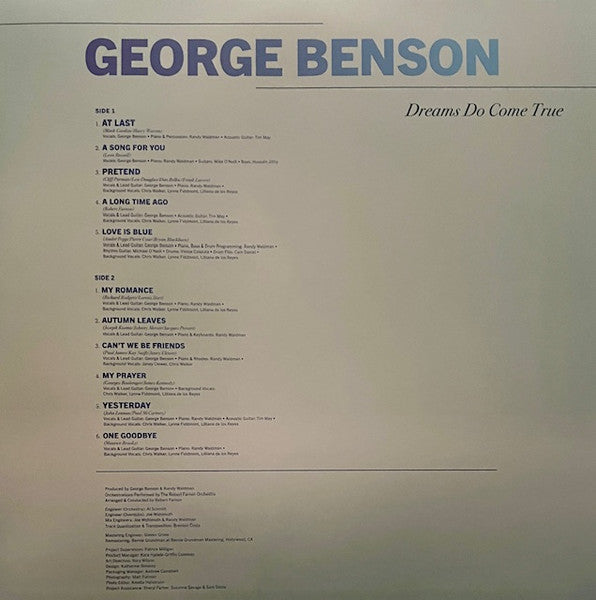 Dreams Do Come True - Benson, George