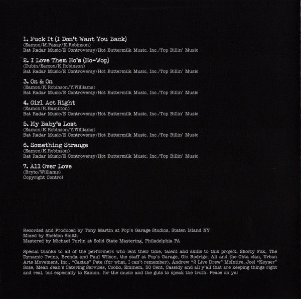 A Tribute To Eamon - NY Urban Underground, Inc.