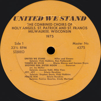 United We Stand - Combined Choirs Of Holy Angels, St. Patrick An