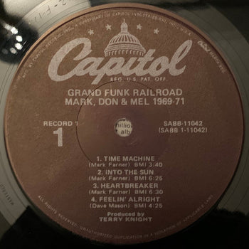 Mark, Don & Mel 1969-71 - Grand Funk Railroad