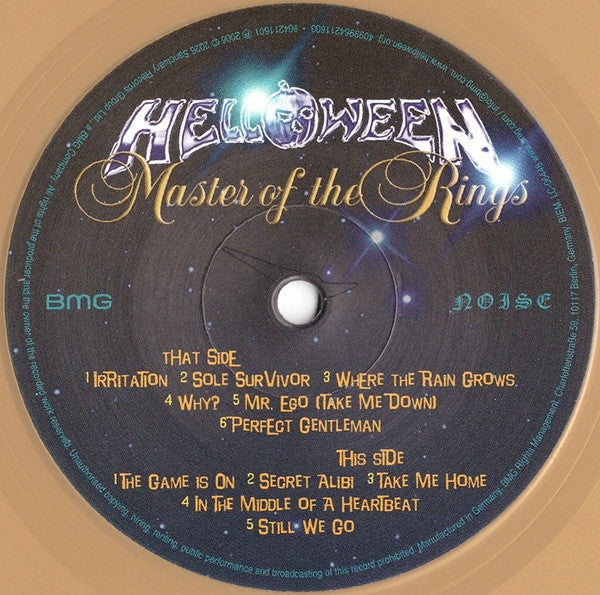 Master of the Rings - Helloween