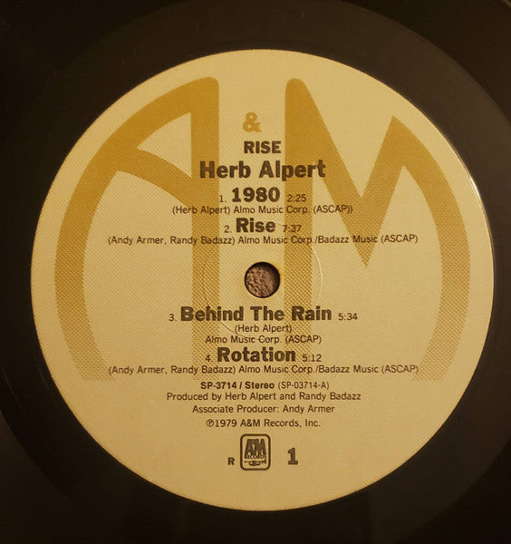 Rise - Alpert, Herb