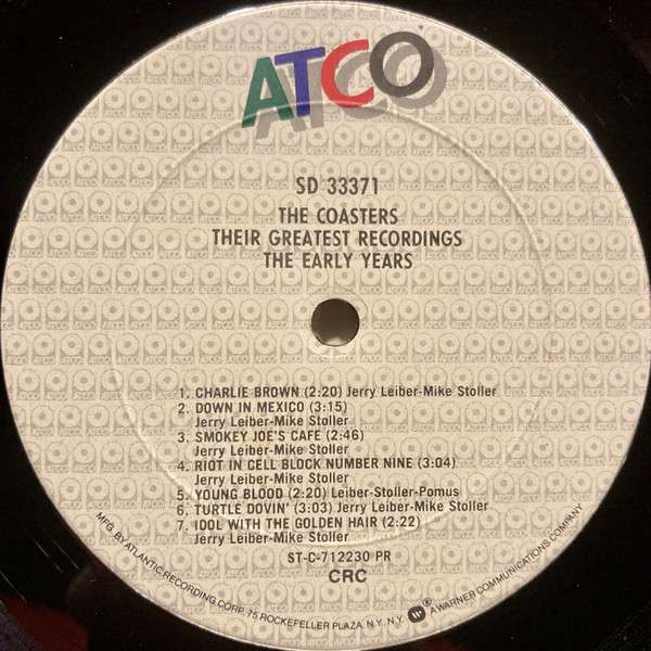 Their Greatest Recordings, The Early Years - Coasters, The
