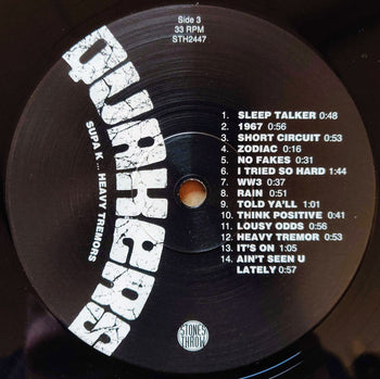 Supa K: Heavy Tremors - Quakers