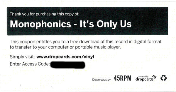 It's Only Us - Monophonics