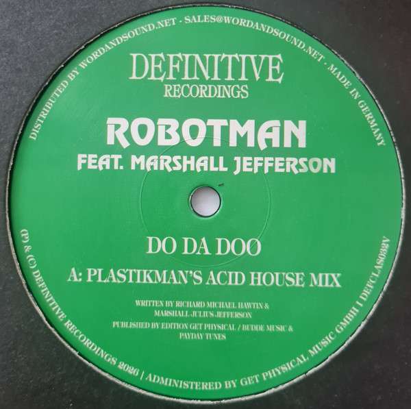 Do Da Doo - Robotman Feat. Marshall Jefferson [12"]