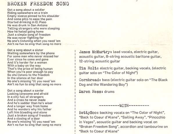 The Black Dog and The Wandering Boy - James McMurtry [CD]