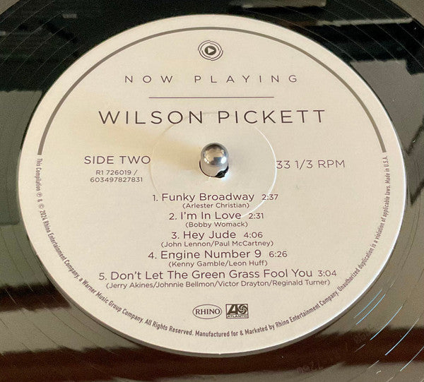 Now Playing - Pickett, Wilson