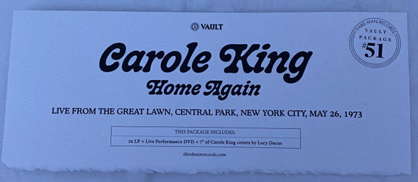 Home Again - King, Carole