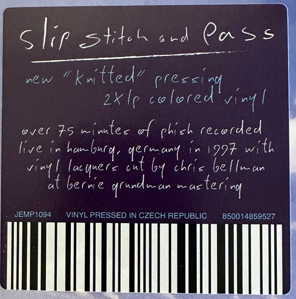 Slip Stitch and Pass - Phish