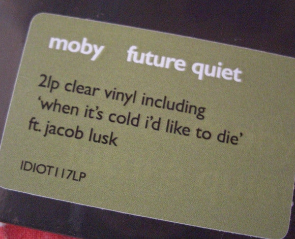 Future Quiet - Moby