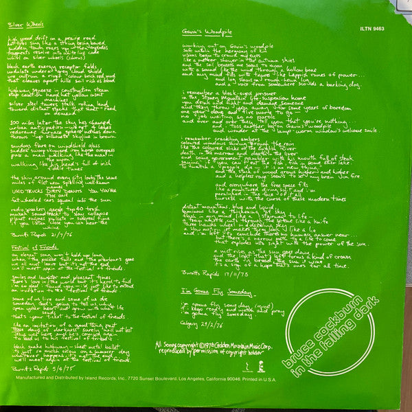In The Falling Dark - Cockburn, Bruce