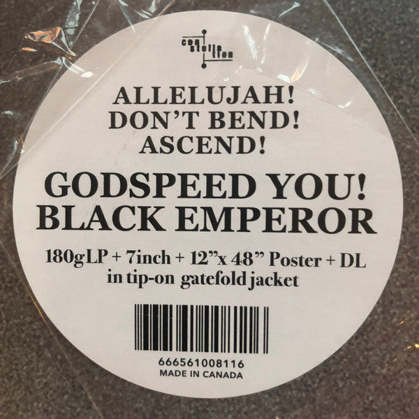 'Allelujah! Don't Bend Ascend - Godspeed You Black Emperor!
