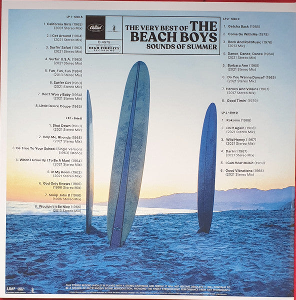 Sounds Of Summer: The Very Best Of The Beach Boys - Beach Boys