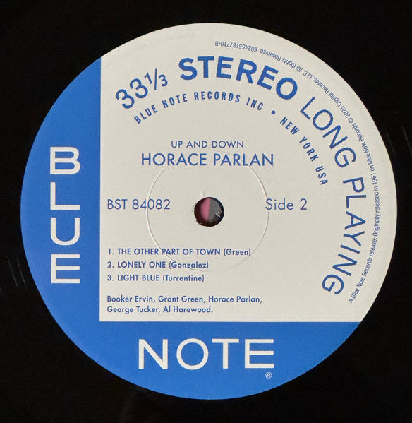 Up & Down - Parlan, Horace
