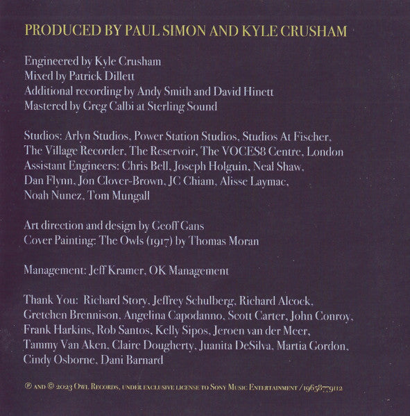 Seven Psalms - Simon, Paul