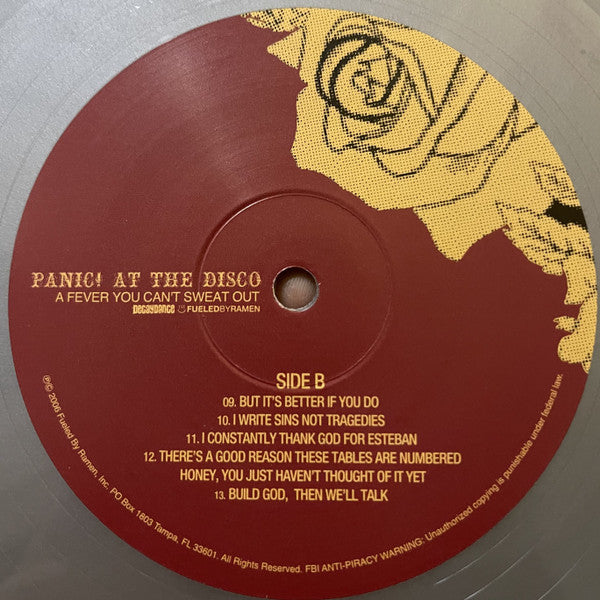 A Fever That You Can't Sweat Out - Panic! At The Disco