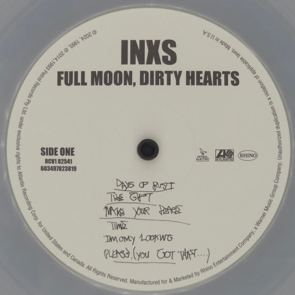 Full Moon, Dirty Hearts - INXS