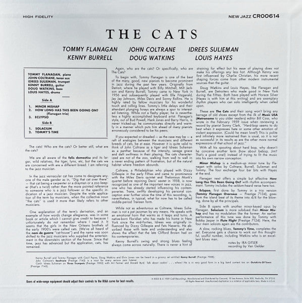 The Cats - Coltrane, John / Flanagan, Tommy / Sulieman, Idree