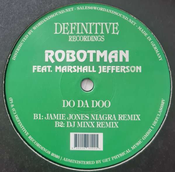 Do Da Doo - Robotman Feat. Marshall Jefferson [12"]