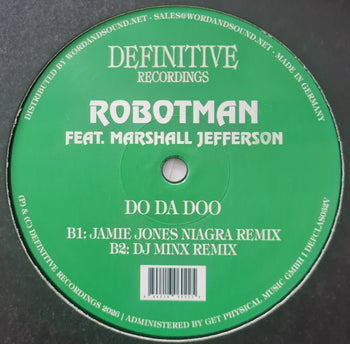 Do Da Doo - Robotman Feat. Marshall Jefferson [12"]